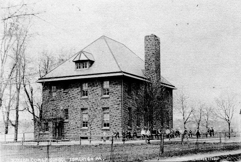 Bromley School in Somerton circa 1900